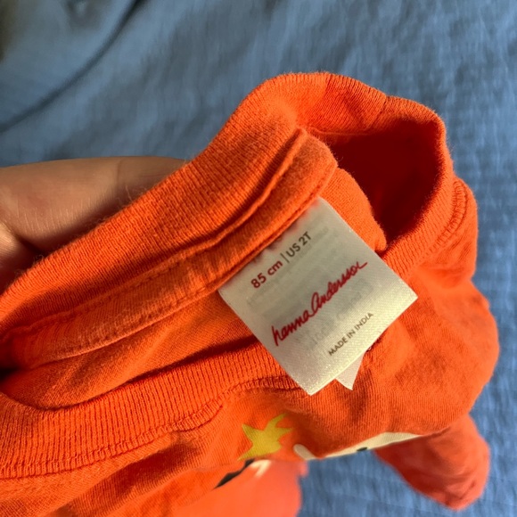 Hanna Andersson Ghost Halloween Long Sleeve Shirt 2T - Picture 3 of 3